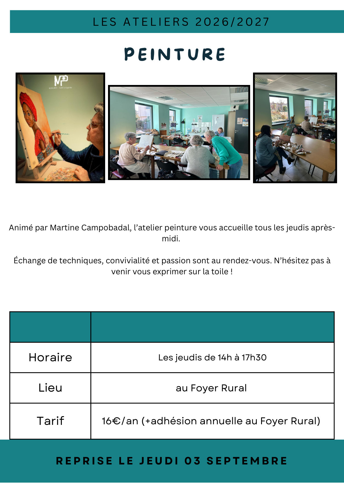 Peinture — Foyer Rural de Braine